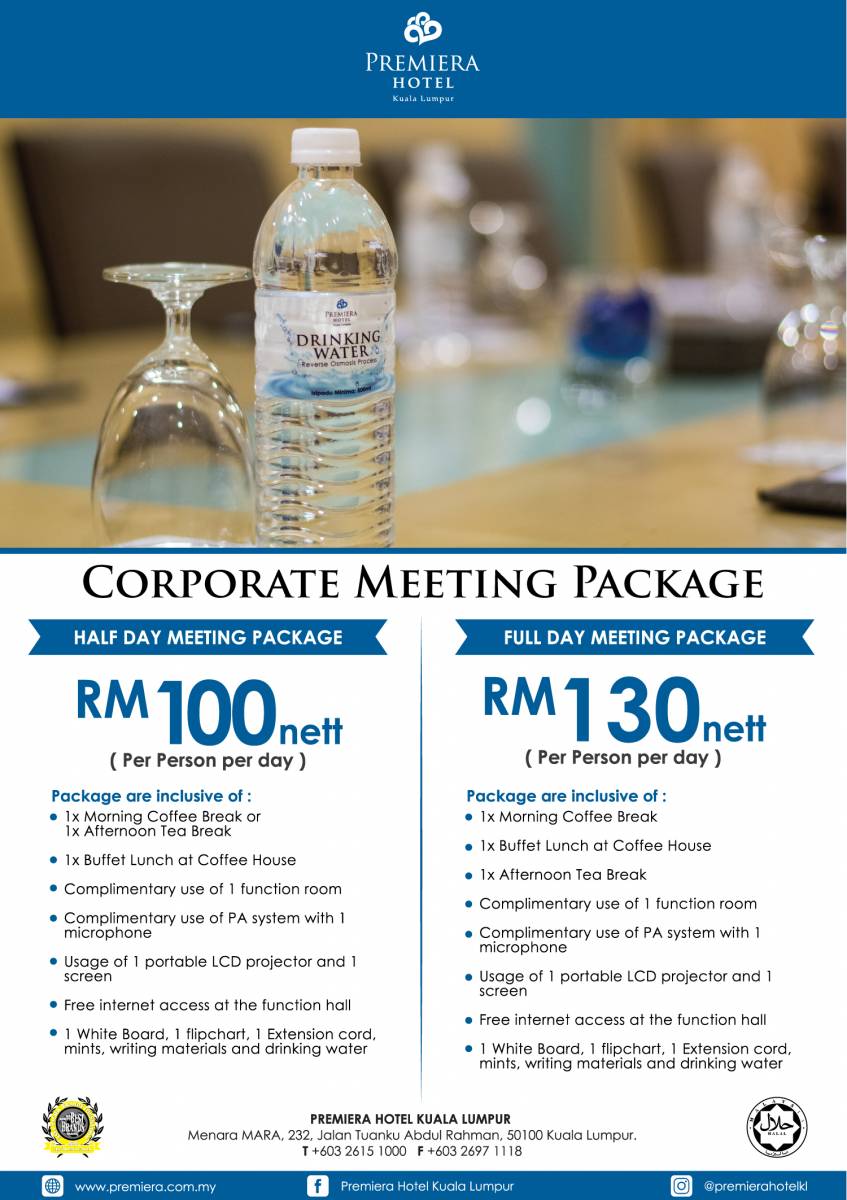 Corporate Meeting Package Kuala Lumpur Hotel Premiera Hotel Kuala 